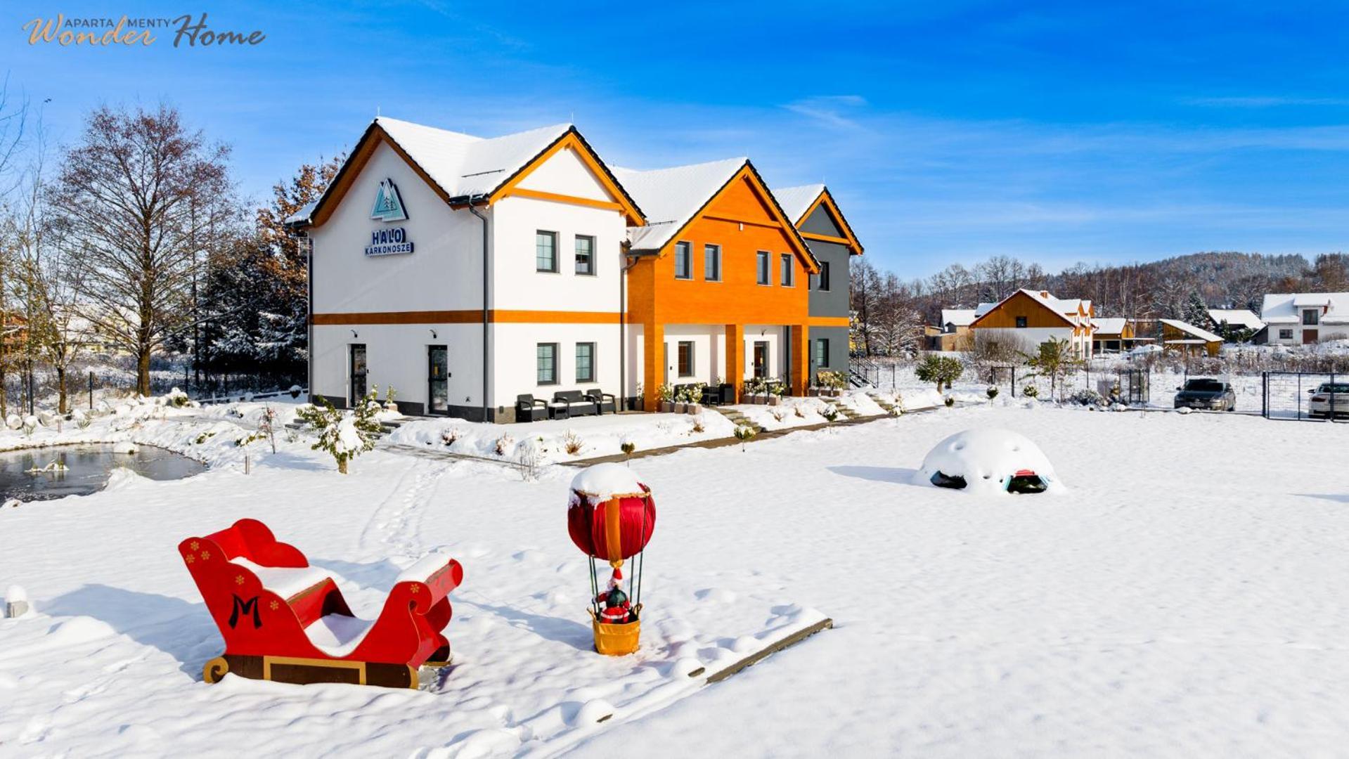 Wonder Home - Apartamenty Halo Karkonosze Z Ogrodem, Sezonowym Basenem, Placem Zabaw I Widokiem Na Sniezke - Zlokalizowane Blisko Karpacza Mysłakowice Εξωτερικό φωτογραφία