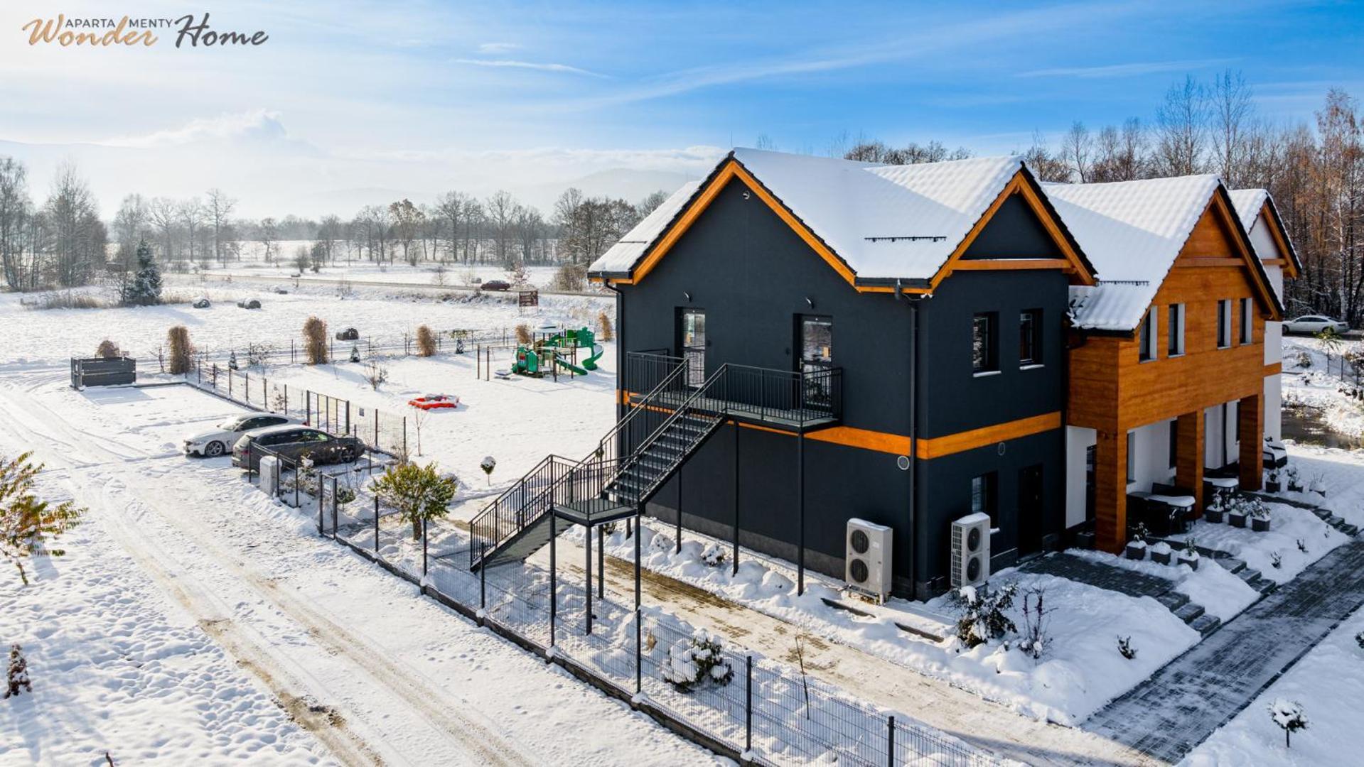 Wonder Home - Apartamenty Halo Karkonosze Z Ogrodem, Sezonowym Basenem, Placem Zabaw I Widokiem Na Sniezke - Zlokalizowane Blisko Karpacza Mysłakowice Εξωτερικό φωτογραφία